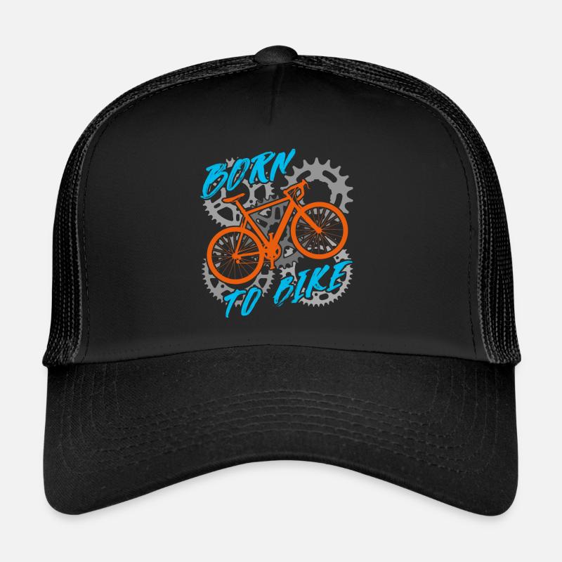 Né pour le cyclisme Casquette trucker 