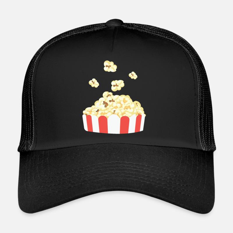 Popcorn Cheatday Movienight Sweet Mood Mood Trucker Cap
