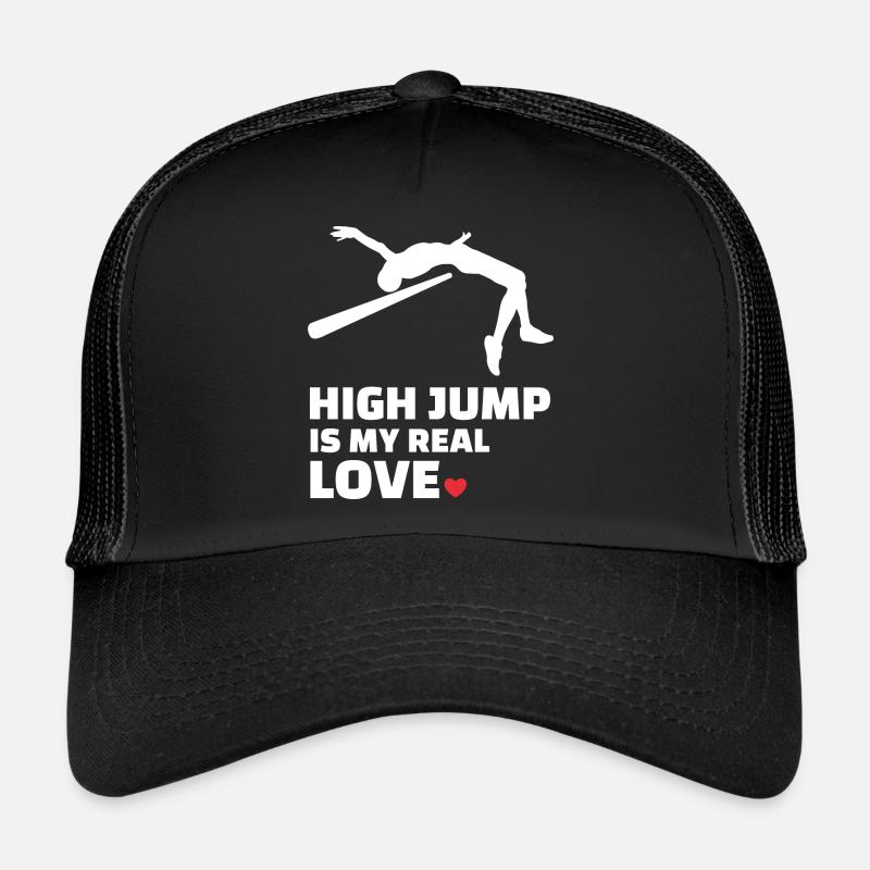 Ich Liebe Hochsprung Trucker Cap