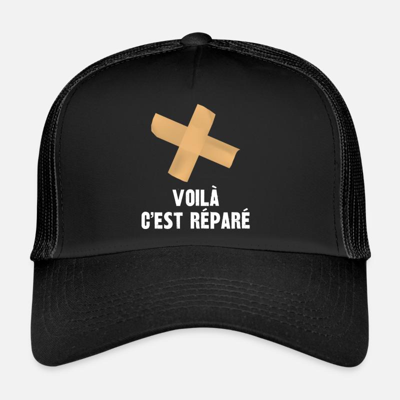 voilà c'est réparé Casquette trucker 