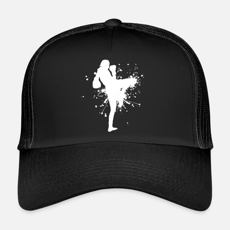 Boxeur Thaï Muay Thaï Boxe Thaï Hommes Boxe Thaï Casquette trucker 