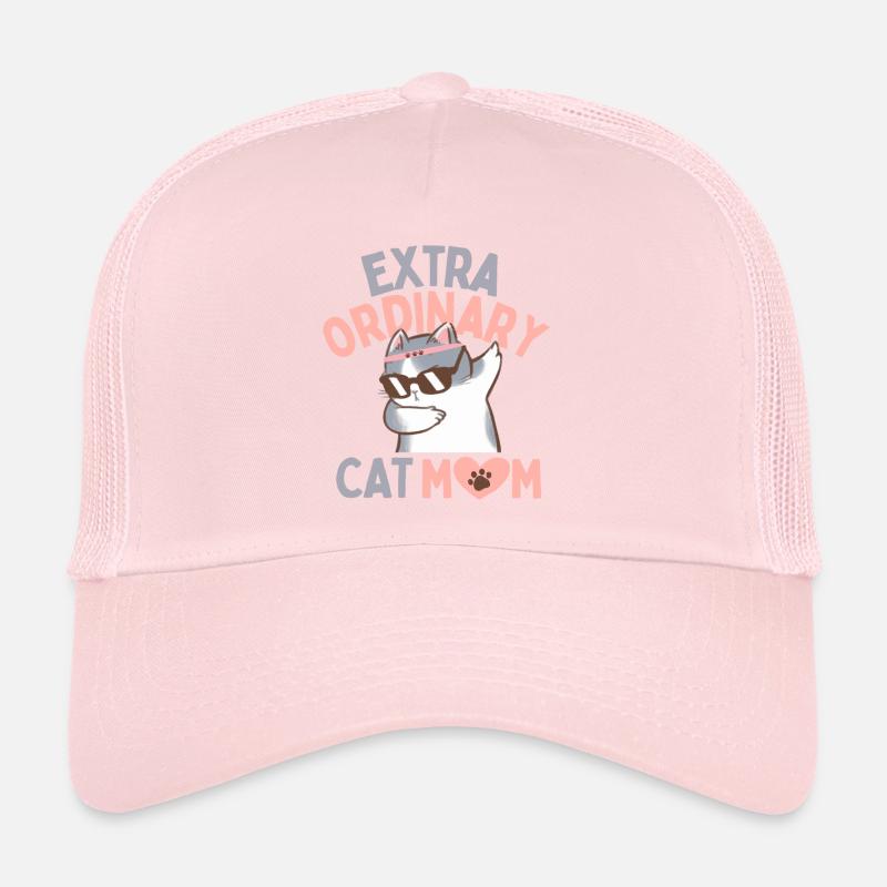 EXTRA ORDINARY CAT MOM Trucker Cap