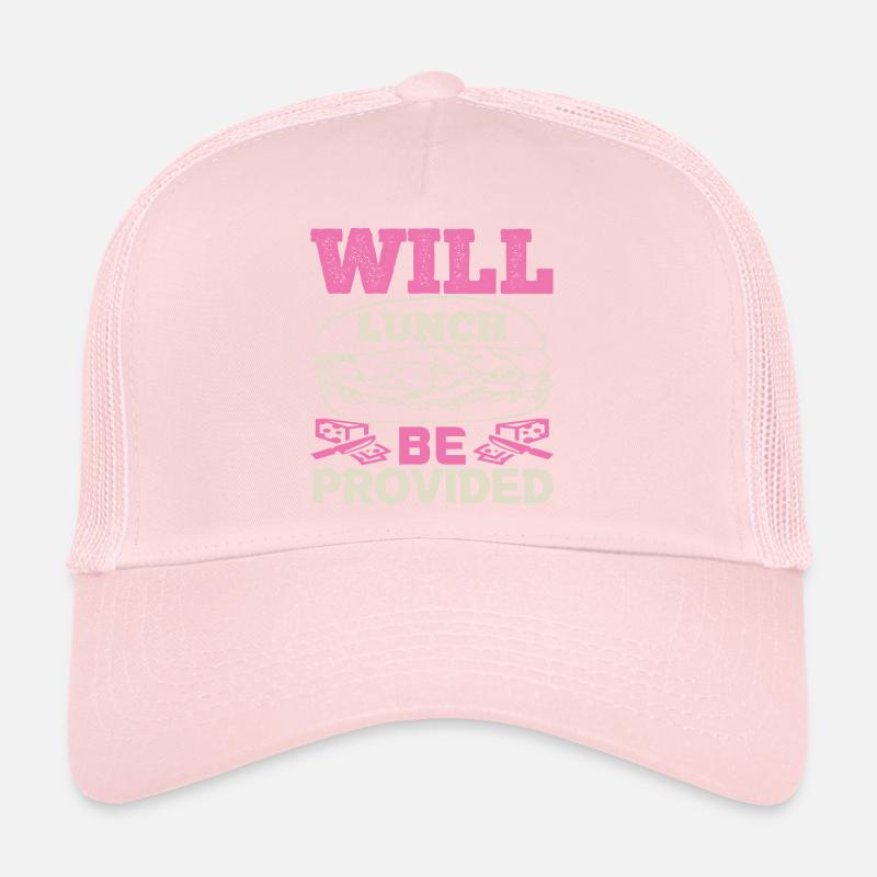 WILL LUNCH BE PROVIDED DOG Trucker Cap
