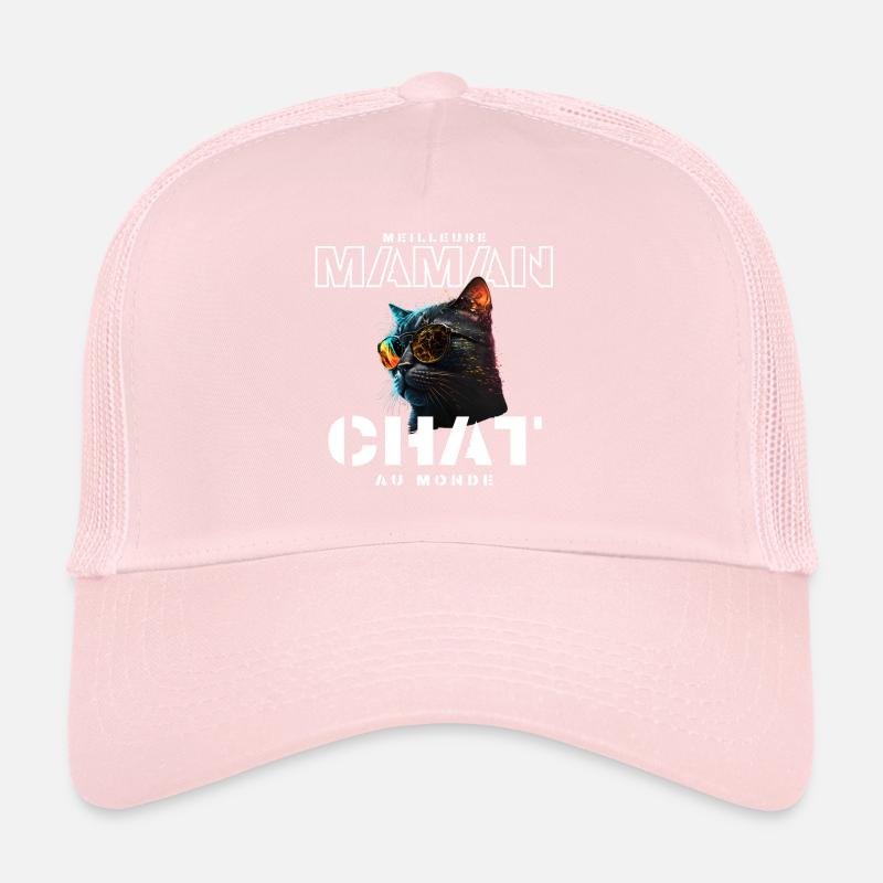Maman chat Casquette trucker 