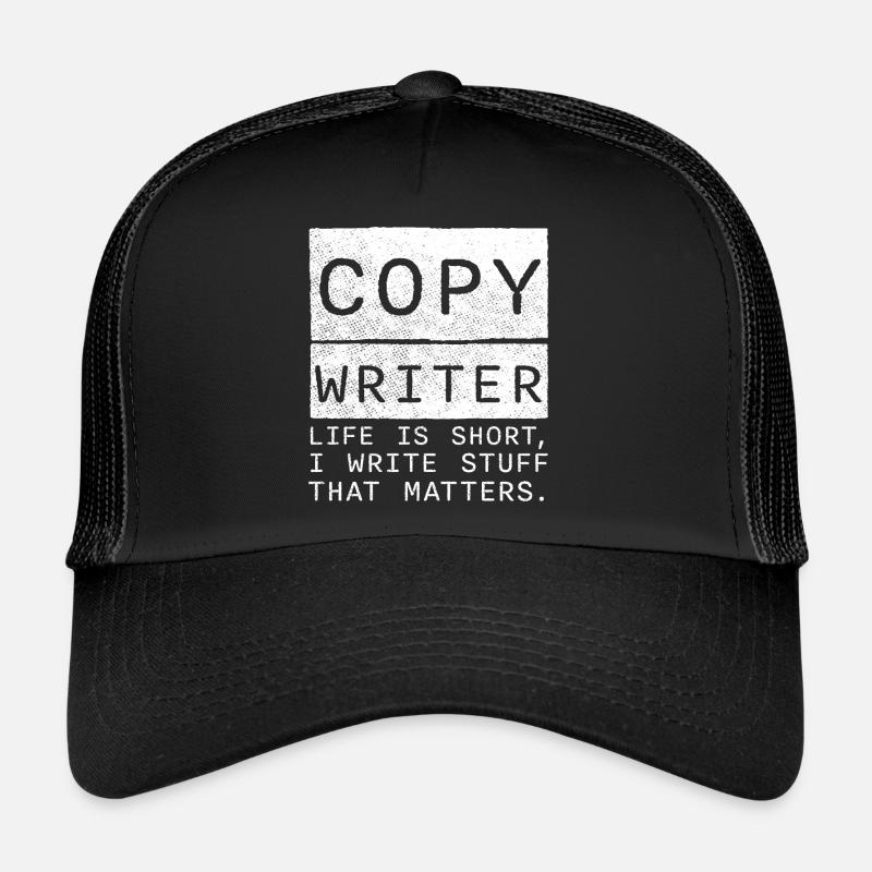 Copywriter Trucker Cap
