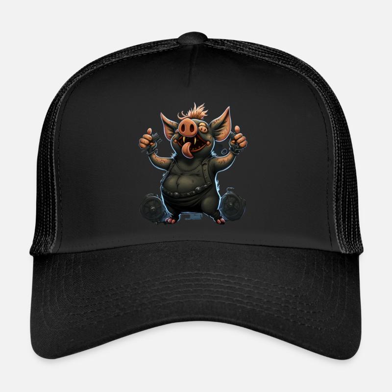 rocking pig Casquette trucker 