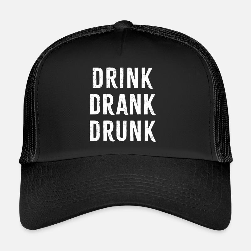 Boire ivre Casquette trucker 
