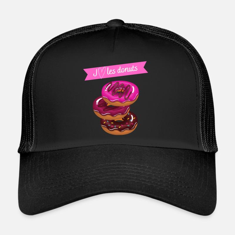 I Love Donuts Casquette trucker 