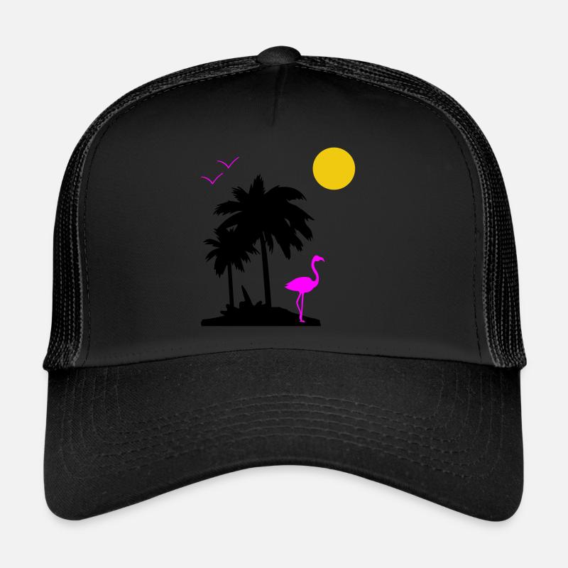 Palm Paradise Trucker Cap