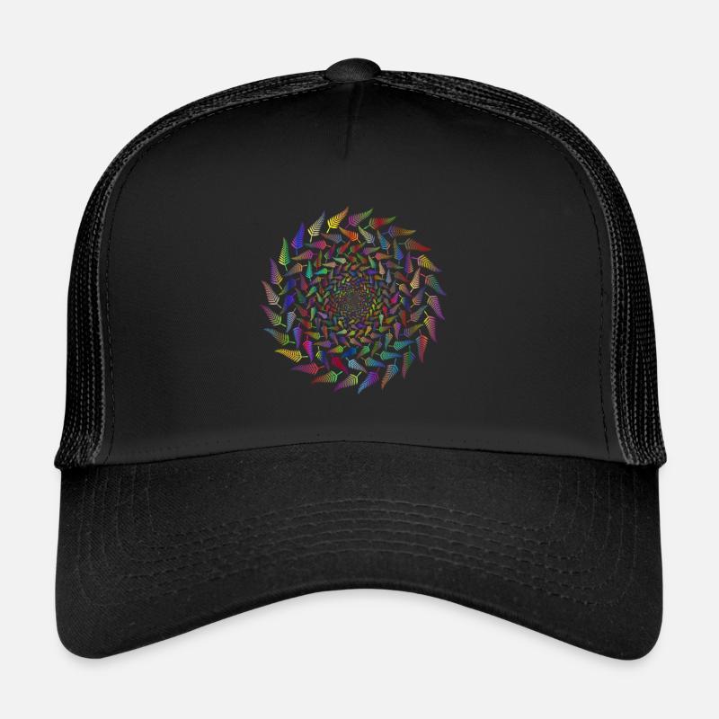 Blatt - Trucker Cap - Schwarz/Schwarz