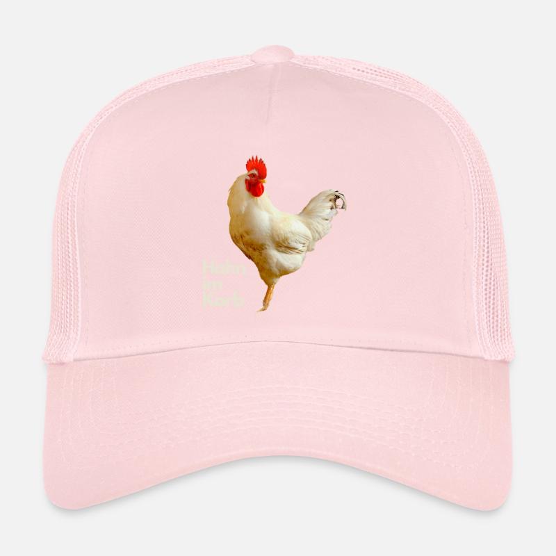 Coq dans le panier Casquette trucker 