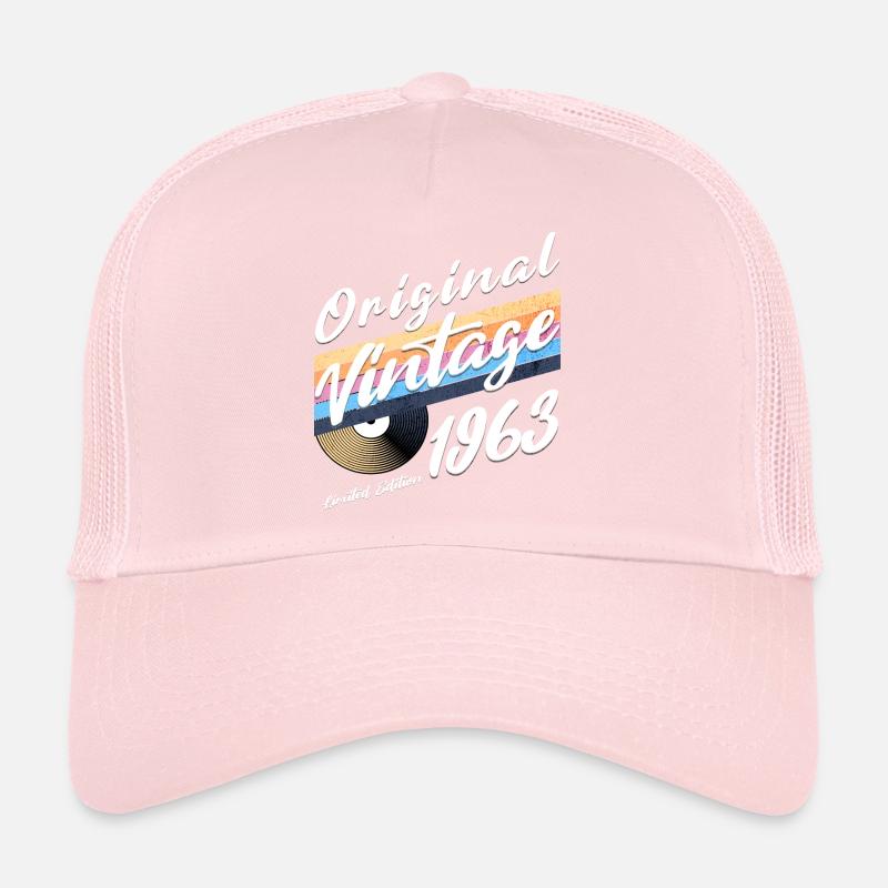 1963 Birthday Vintage Trucker Cap