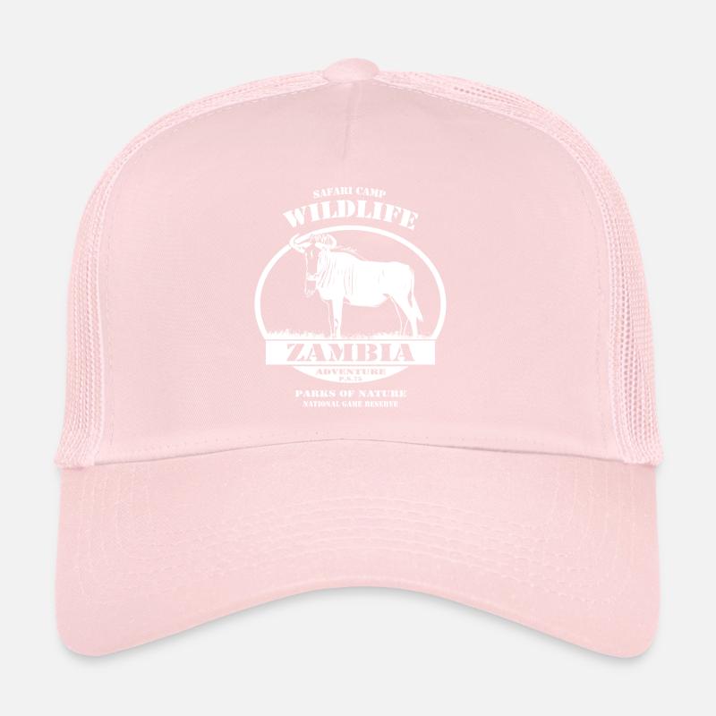 Zambia - Wildebeest Trucker Cap