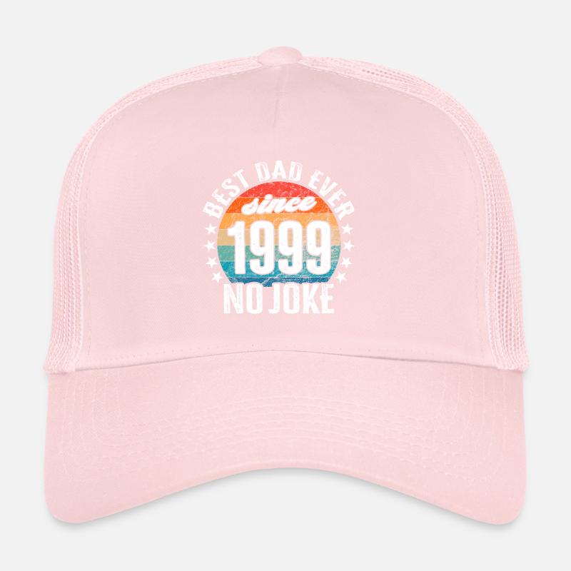 Bester Papa der Welt seit 1999 No Joke Trucker Cap