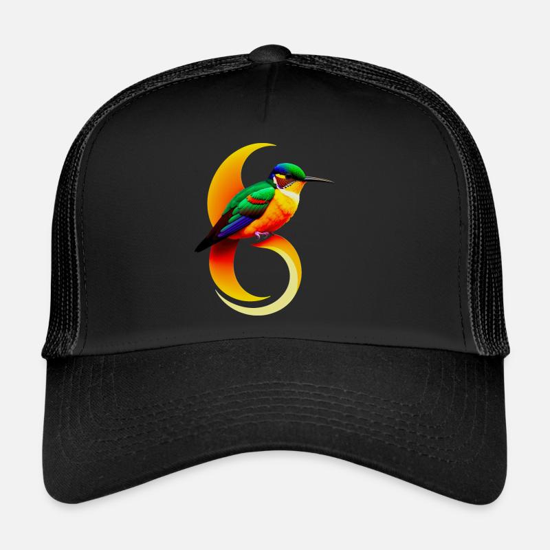 Colibri - Casquette trucker  - noir/noir