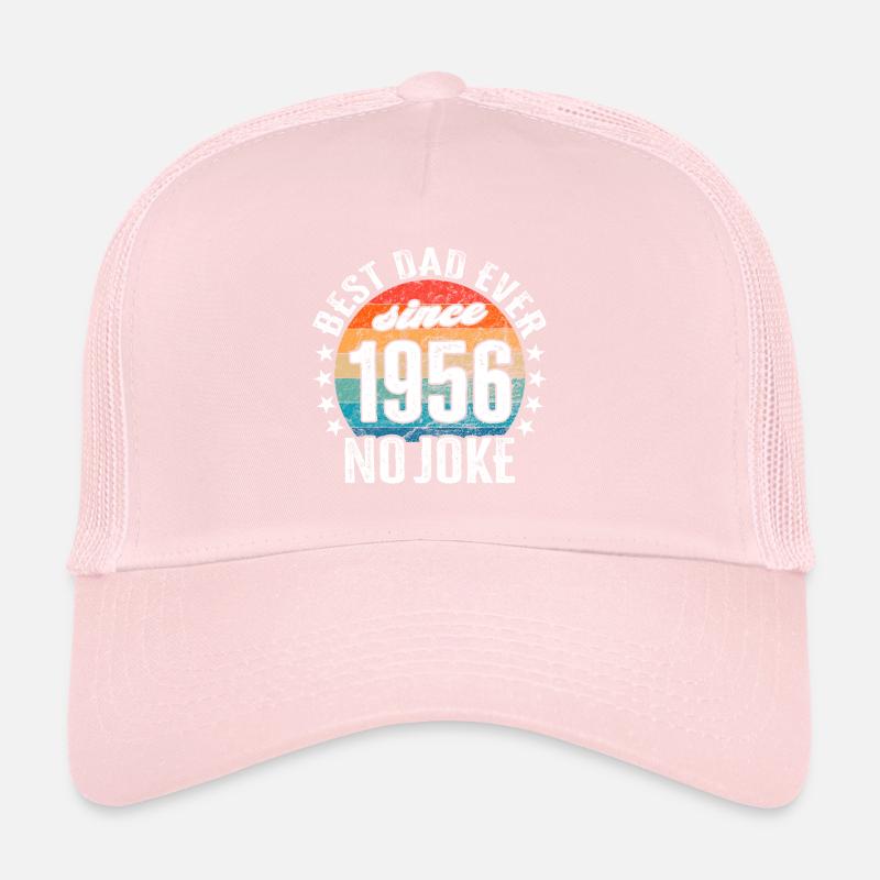 Bester Papa der Welt seit 1956 No Joke Trucker Cap