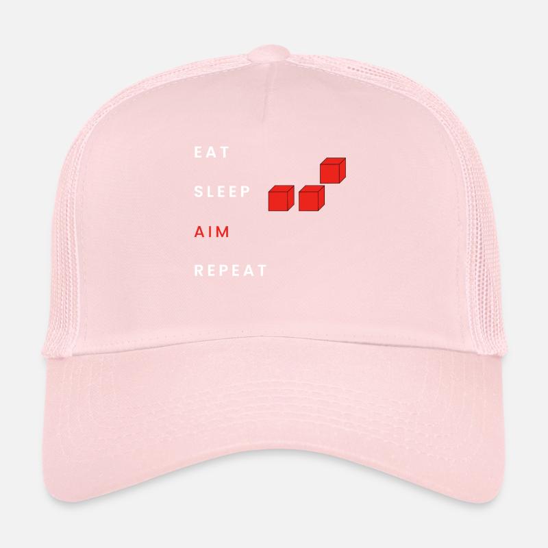 Manger Sommeil Objectif Répéter Casquette trucker 