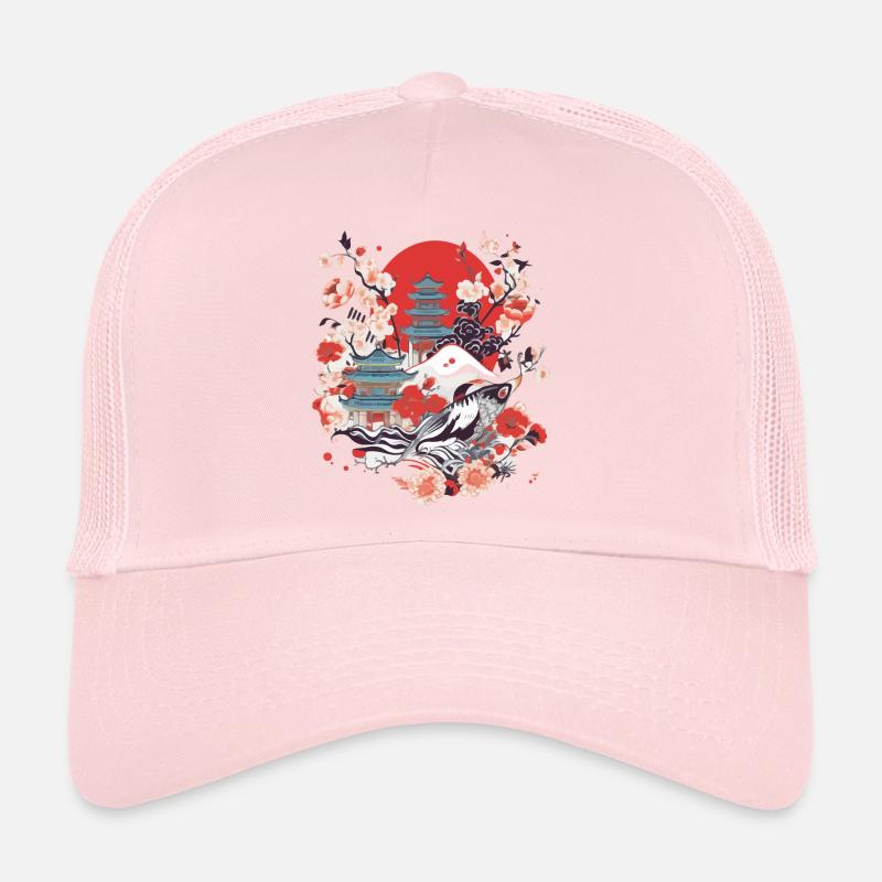 Folklore japonais Casquette trucker 