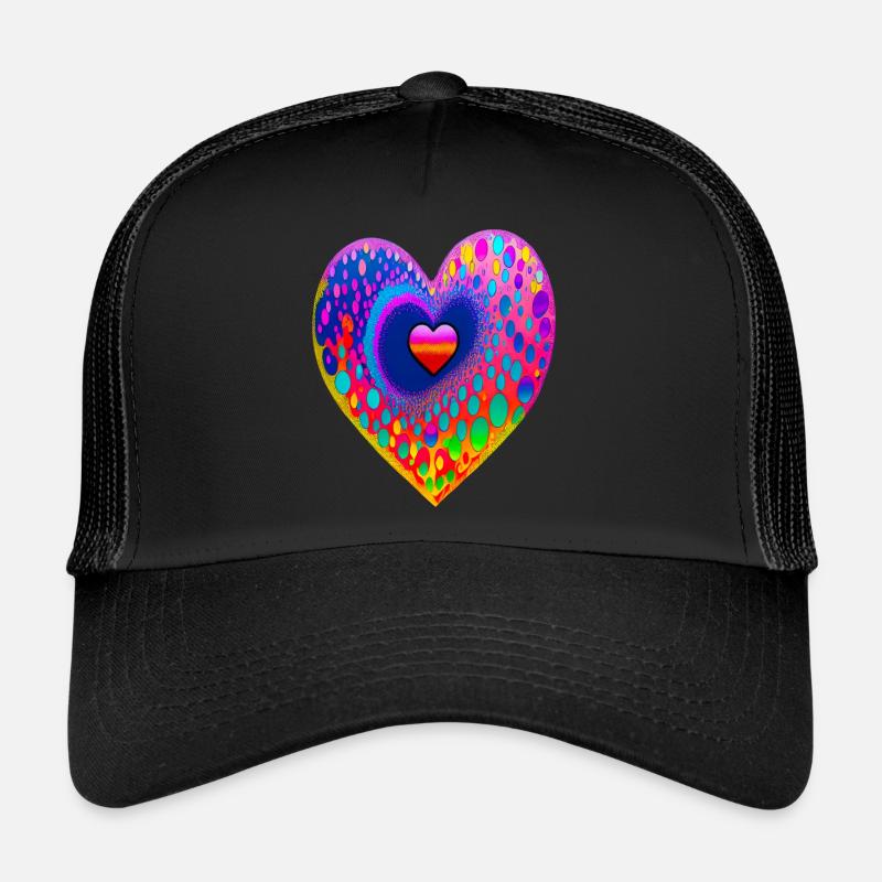 Avec cœur Casquette trucker 