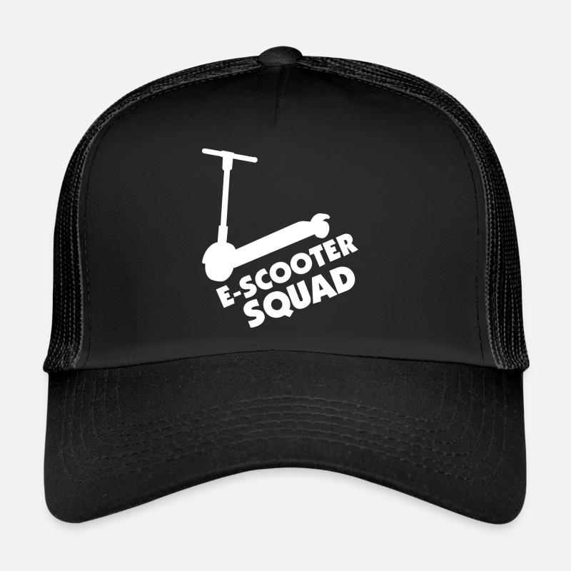 E-Scooter Roller Scooter Casquette trucker 