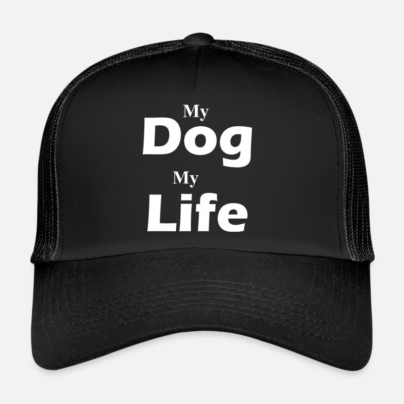 Hund Dog - Trucker Cap - Schwarz/Schwarz