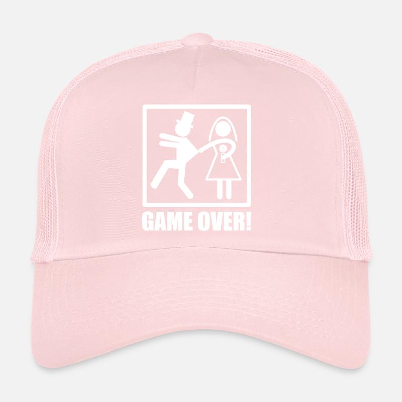Game over - Hochzeit JGA T-Shirt Trucker Cap