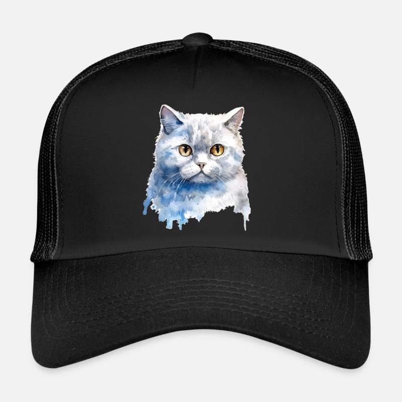 Britisch Kurzhaar Wasserfarben Trucker Cap