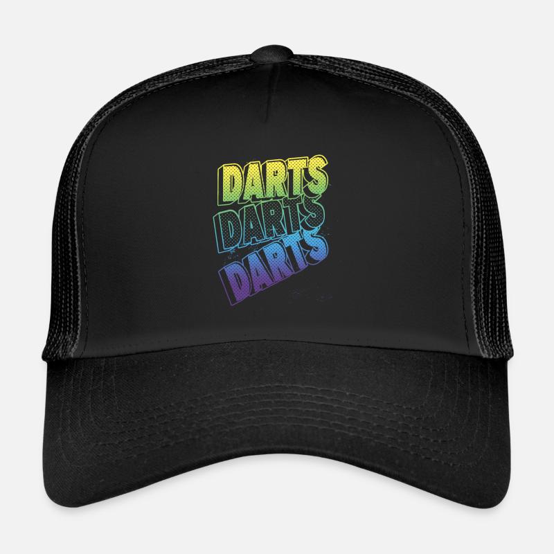 Darts Dartboard Dartboard Darts Players Trucker Cap