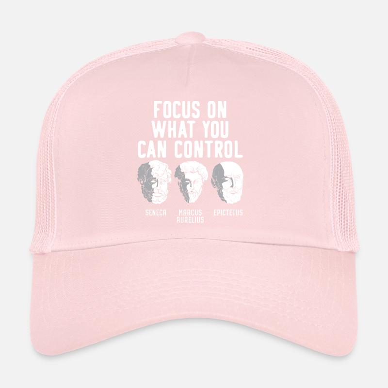 Stoicism Control Focus On What You Can Control Trucker Cap