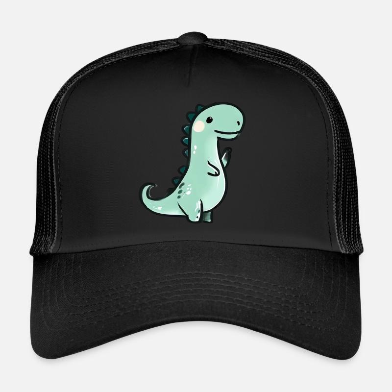 Cute crayon dinosaur Trucker Cap
