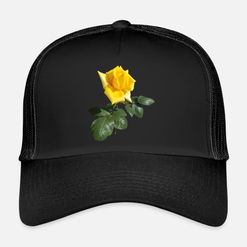 ROSE JAUNE Casquette trucker 
