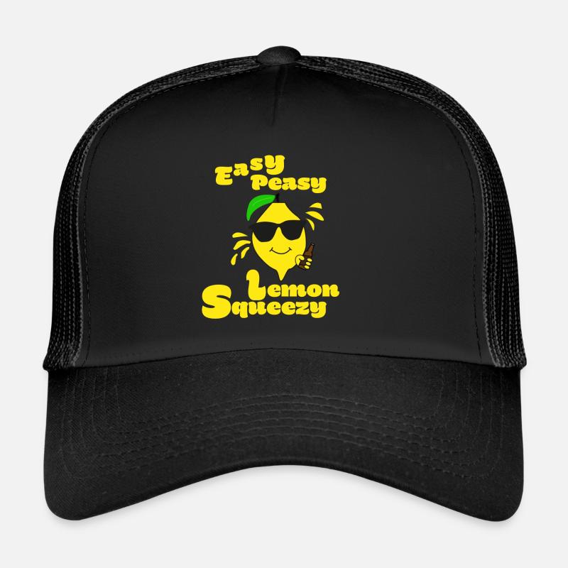 Easy Peasy Lemon Squeezy Trucker Cap