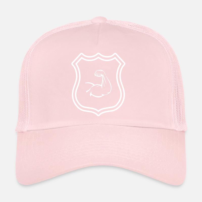 Muscles du bras Crête Biceps Casquette trucker 