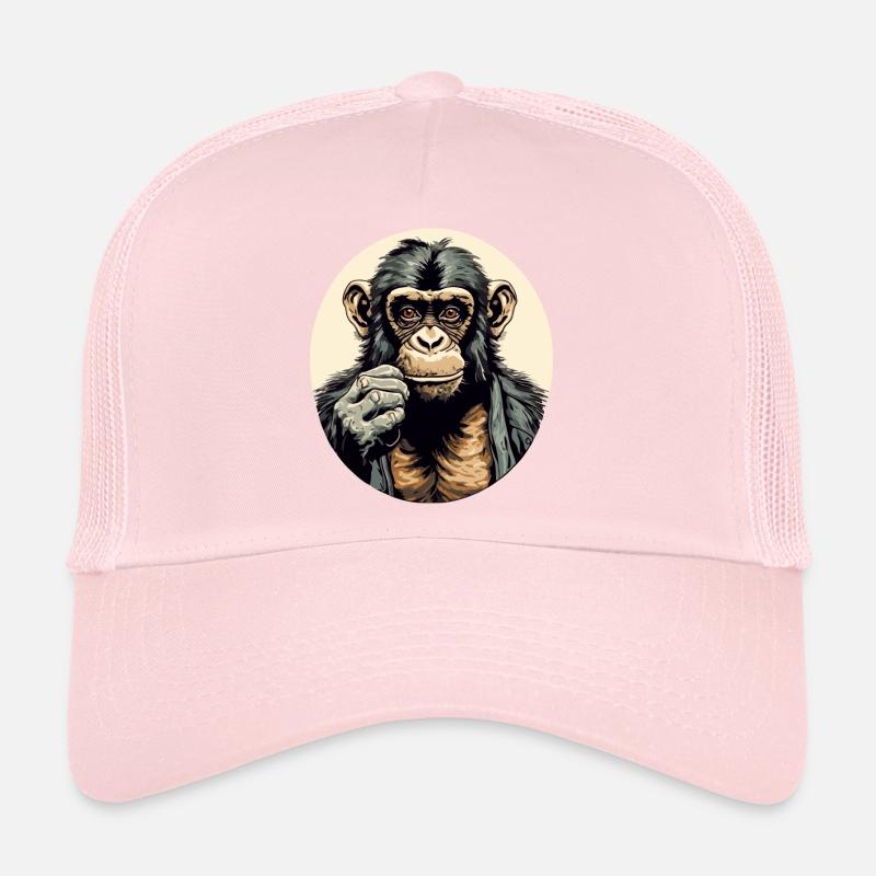 Haki der Schimpanse Trucker Cap