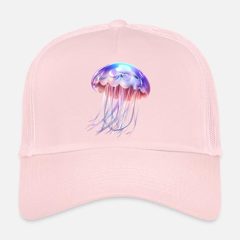 Shiny jellyfish Trucker Cap