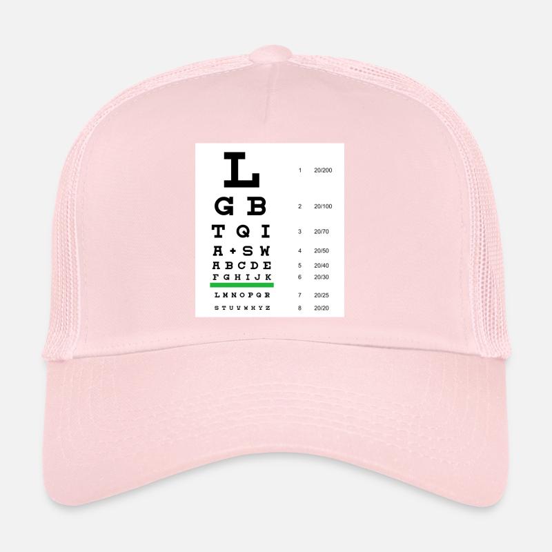 Tableau oculaire LGBTQIA+ Casquette trucker 