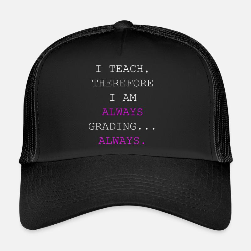 Cadeaux drôles d’enseignants pour les enseignants Casquette trucker 