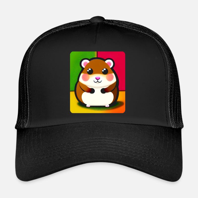 Mignon hamster mignon gros Casquette trucker 