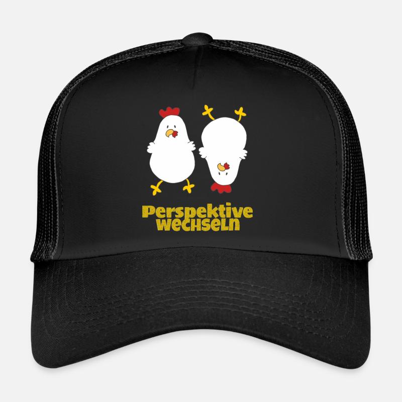 perspektive wechseln huhn Trucker Cap
