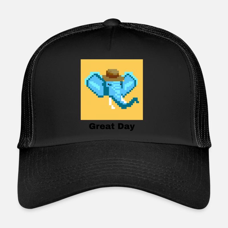 great day elefant Trucker Cap