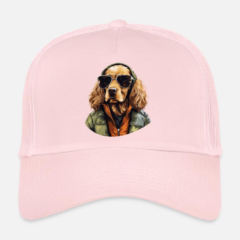 Club des oreilles mlouettes | Cocker Spaniel Graphiques Casquette trucker 