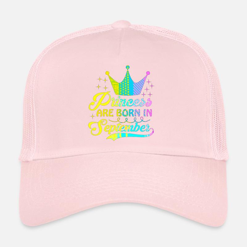 anniversaire joyeux septembre né dans funny party queen Casquette trucker 
