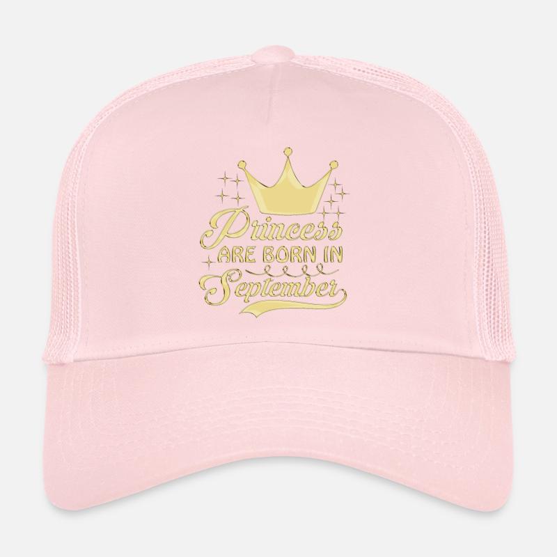 anniversaire joyeux septembre né dans funny party queen Casquette trucker 