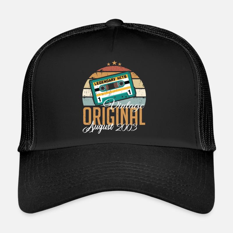 Août 2003 Jubilé 2003 Légendes Août Casquette trucker 