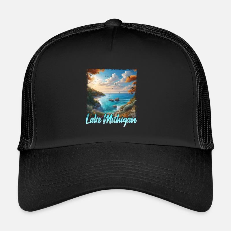 Lac Michigan Casquette trucker 