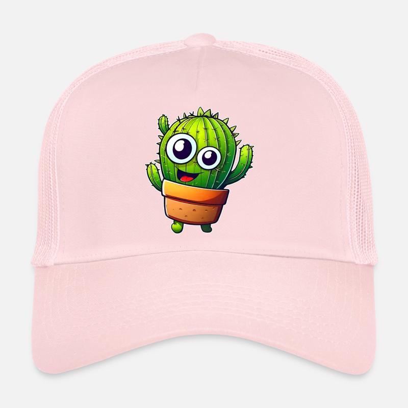 My little green cactus Trucker Cap