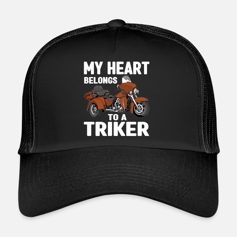 Triker - Trucker Cap - Schwarz/Schwarz