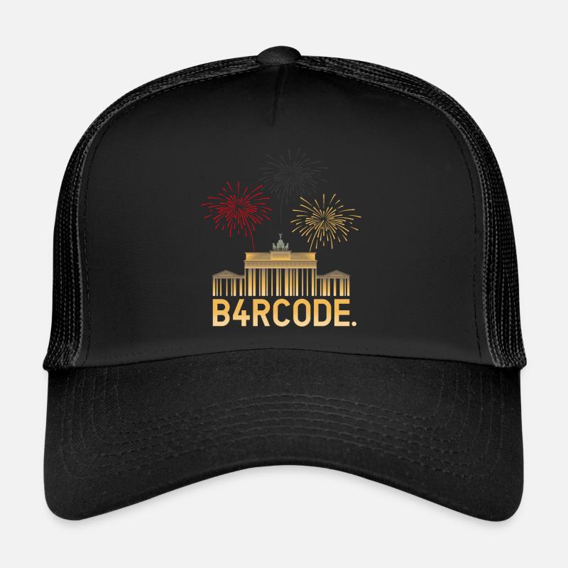 B4RCODE. Unité allemande Casquette trucker 