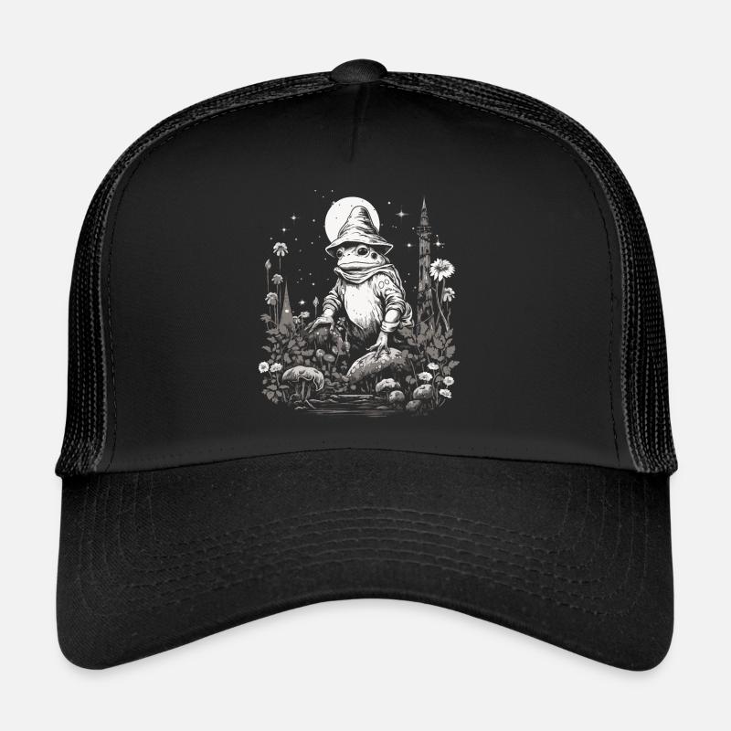frosch wizard cottagecore Trucker Cap