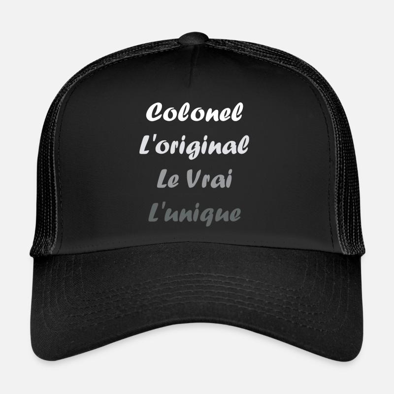 colonel Casquette trucker 